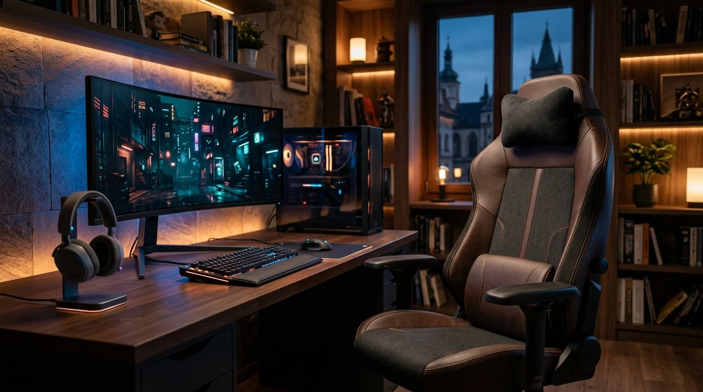 Gaming setup illustrating EA Sports FC 27 PC Changes That Could Shift Match Play