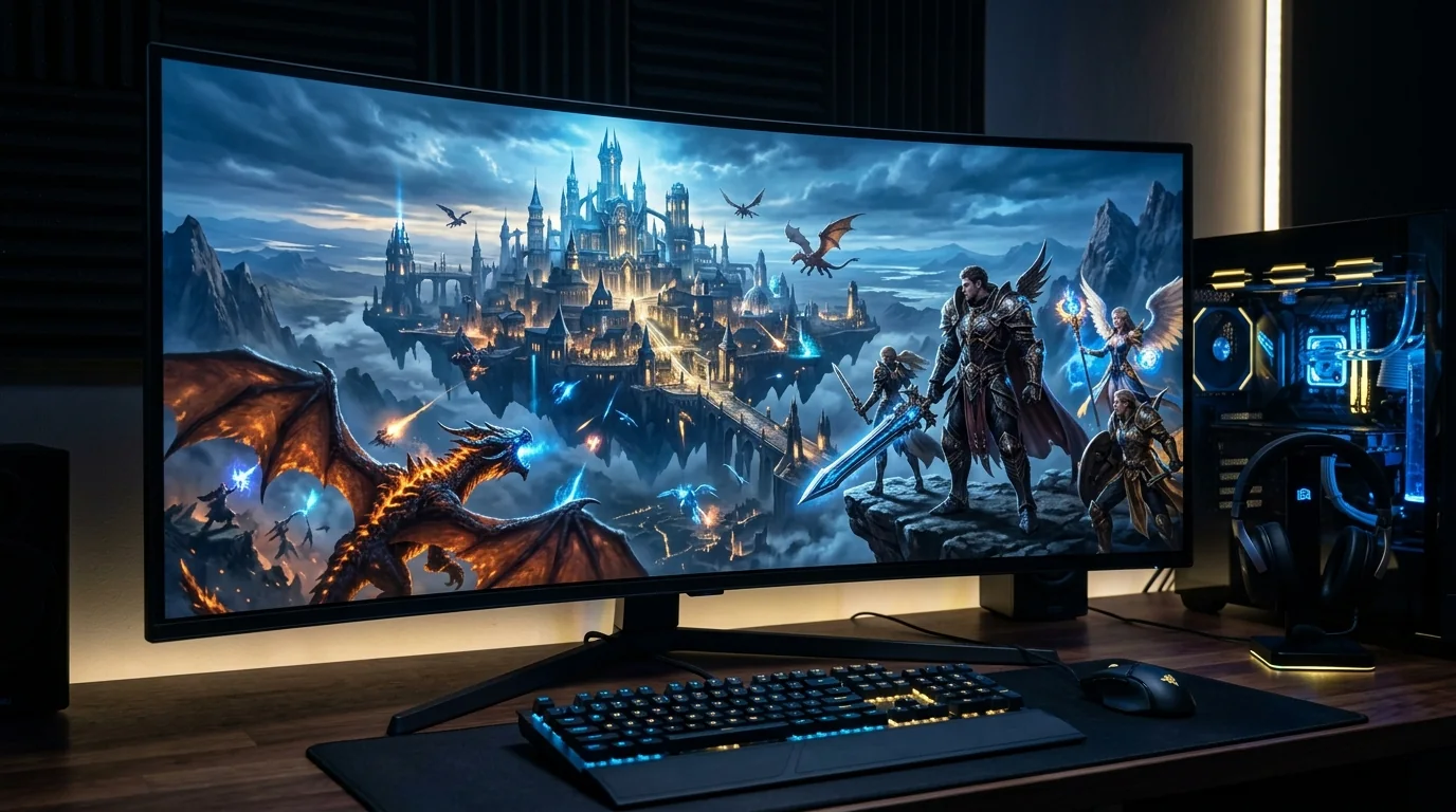 Gaming image for Gaming Monitors for 1440p PC Builds in the European Market