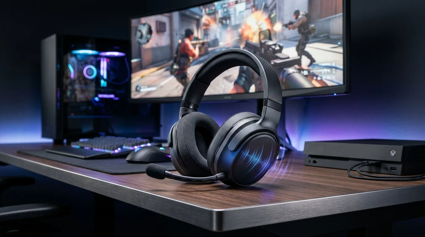 Gaming setup illustrating Minecraft Dungeons II PC Launch Brings Fresh Co Op Action