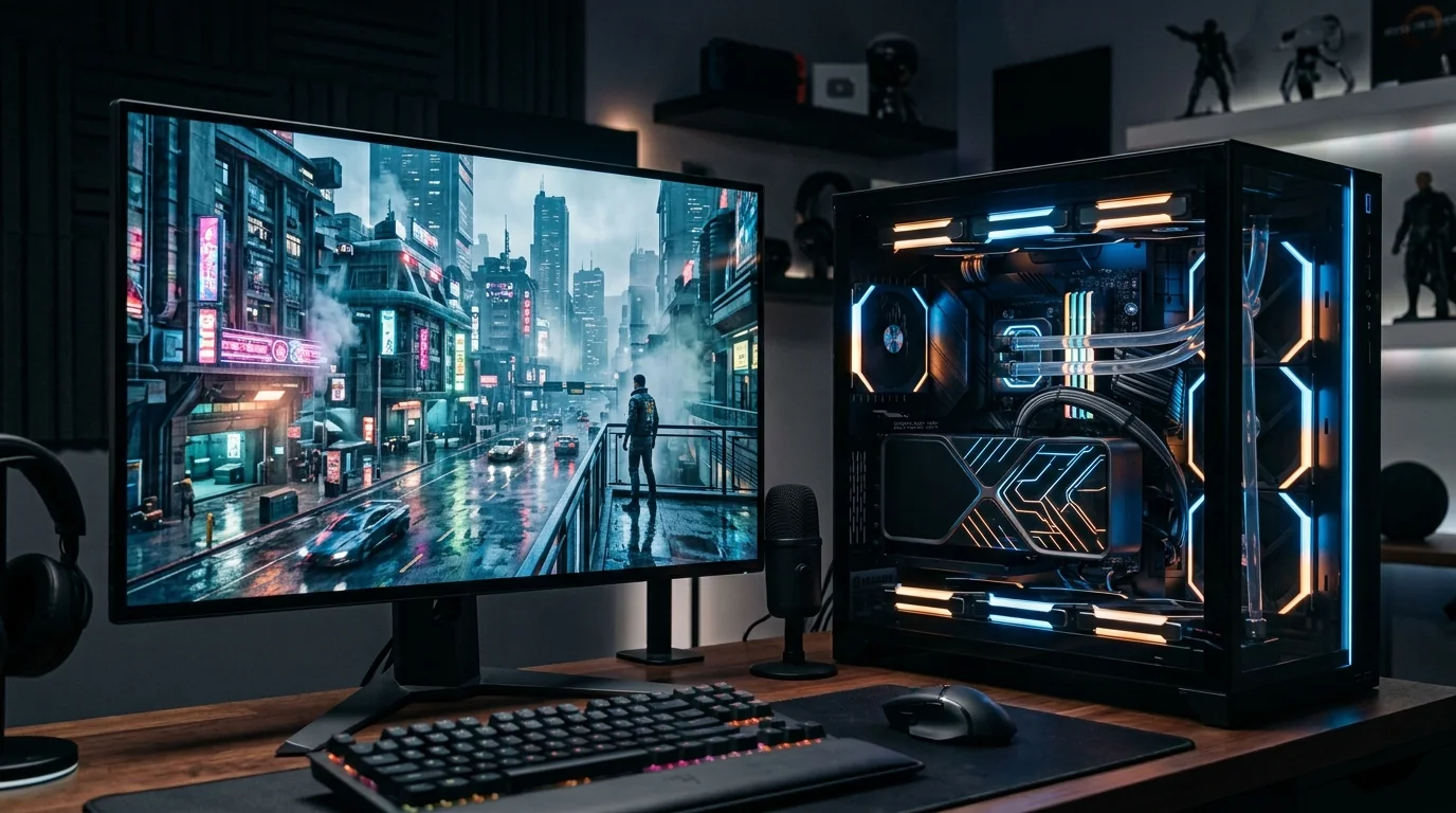 Gaming image for RTX 50 Series Gaming Setups for 1440p Play in Europe